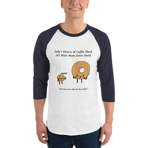 Mama Donut Raglan Shirt